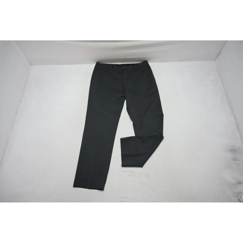 Bonobos Thursday Straight Leg Chino Pants Mens 35x30 Sttetch Grey Excellent